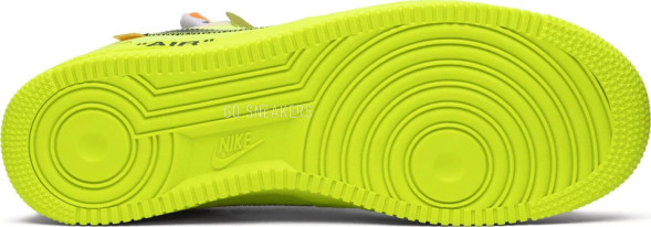 Унисекс кроссовки Nike Off-White x Air Force 1 Low 'Volt'