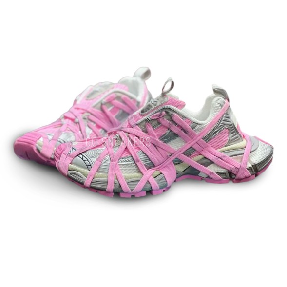 Женские кроссовки Balenciaga 3XL Extreme Lace Sneaker White/Pink