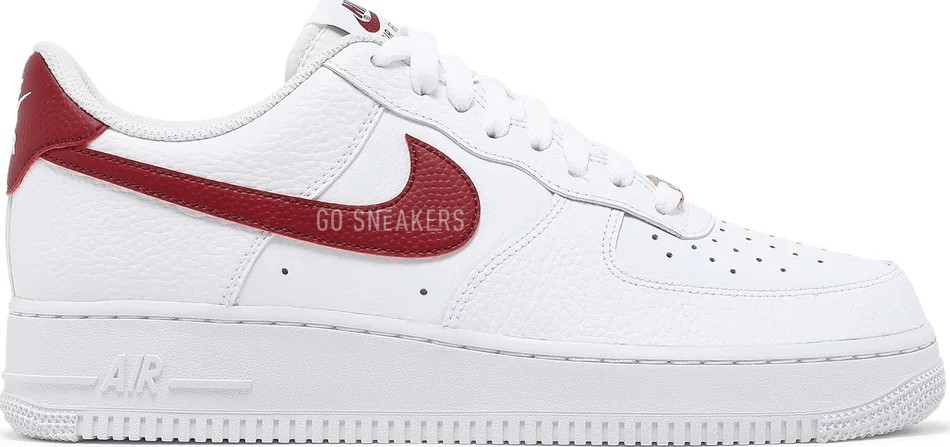 Air force 1 white red low Clearance