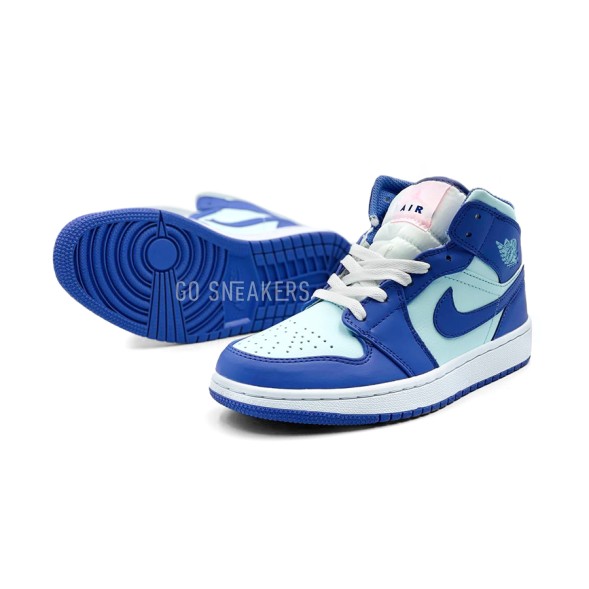Унисекс кроссовки Nike Air Jordan 1 Mid 'Blue Mint'