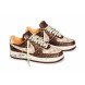 Унисекс кроссовки Nike Air Force 1 Low X Louis Vuitton Monogram Brown