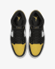 Унисекс кроссовки Nike Air Jordan 1 Mid Yellow Toe Black