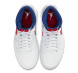 Унисекс кроссовки Nike Air Jordan 1 Mid White Red Royal