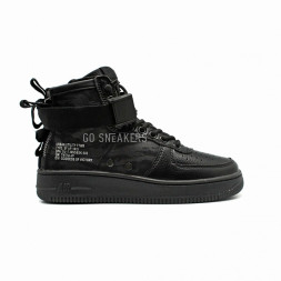 Nike SF AF1 Air Force 1 Black Military Hazel
