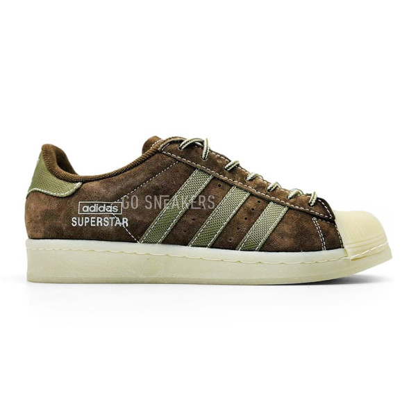 Женские кроссовки Adidas Superstar 'Earth Strata Olive'