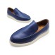 Мужские лоферы Hugo Boss Loafers Leather Navy