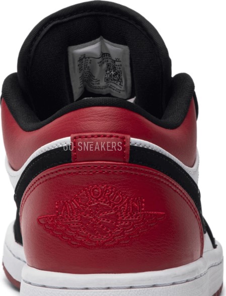 Унисекс кроссовки Nike Air Jordan 1 Low 'Black Toe'