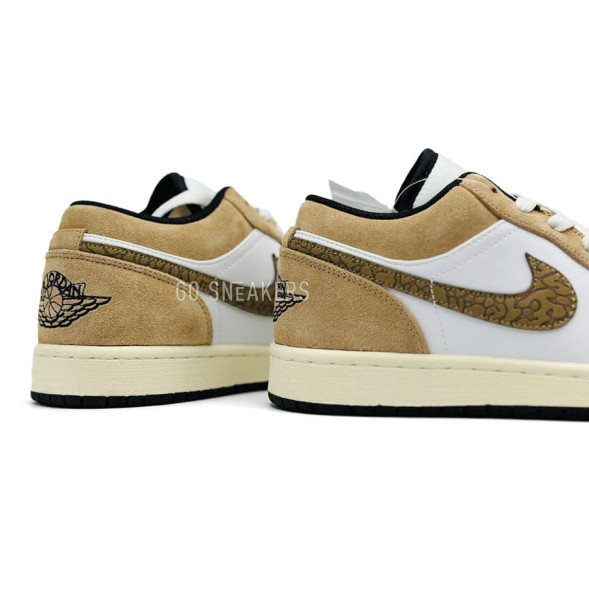 Мужские кроссовки Nike Air Jordan 1 Low SE Brown Elephant