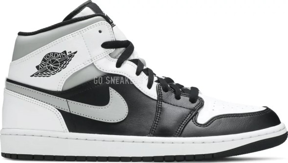 Унисекс кроссовки Nike Air Jordan 1 Mid 'White Shadow'