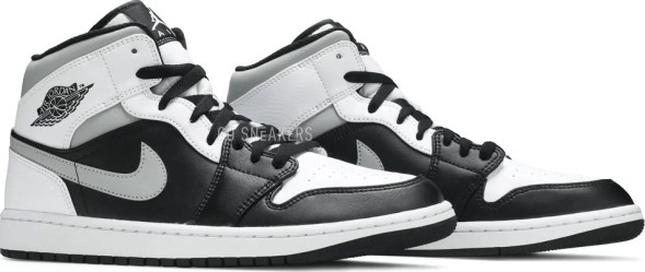 Унисекс кроссовки Nike Air Jordan 1 Mid 'White Shadow'