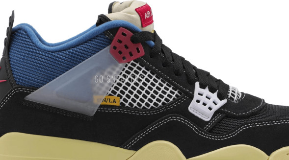Унисекс кроссовки Nike Union LA x Air Jordan 4 Retro 'Off Noir'