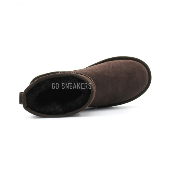 Женские непромокаемые мини угги Classic Mini Chocolate II