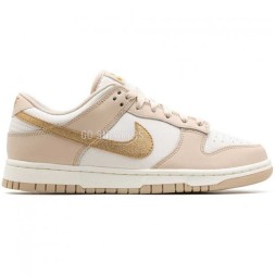 Nike Dunk Low Gold Swoosh